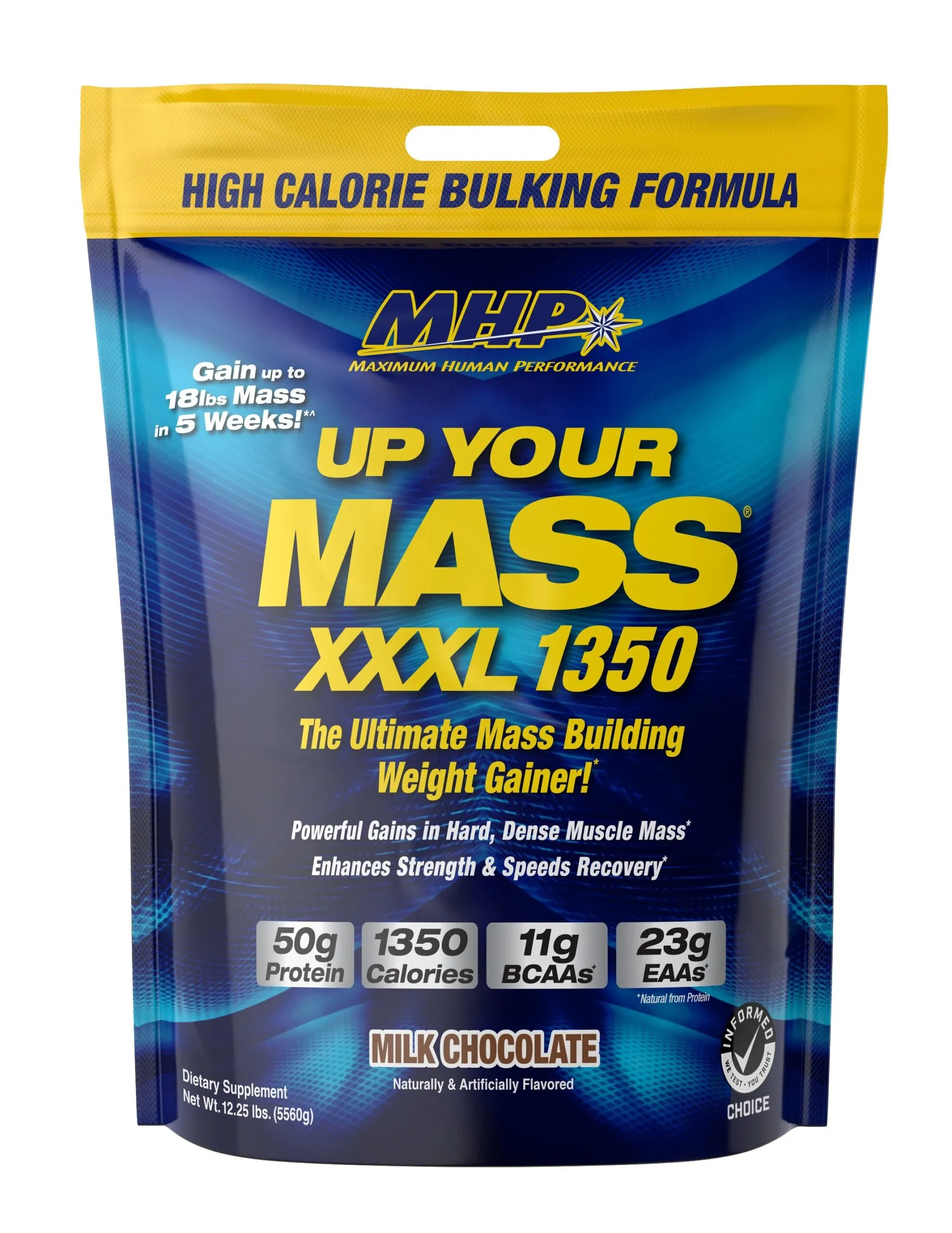 MHP Up Your Mass XXXL 1350 - Milk Chocolate - 12.25 lbs