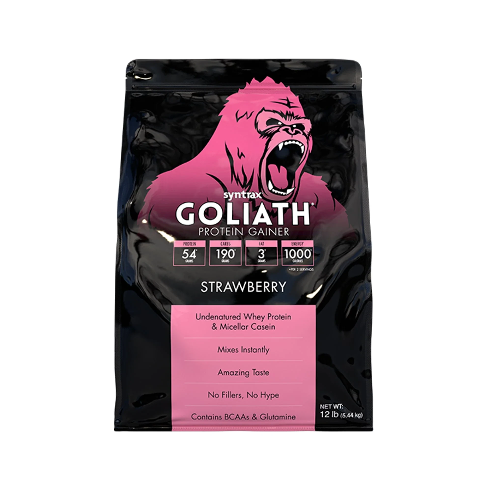 Syntrax Goliath Protein Gainer - 12 lbs (5.44 kg)
