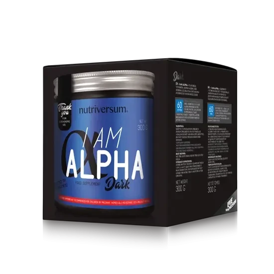 Nutriversum - I AM ALPHA Dark - Food Supplement - 300g