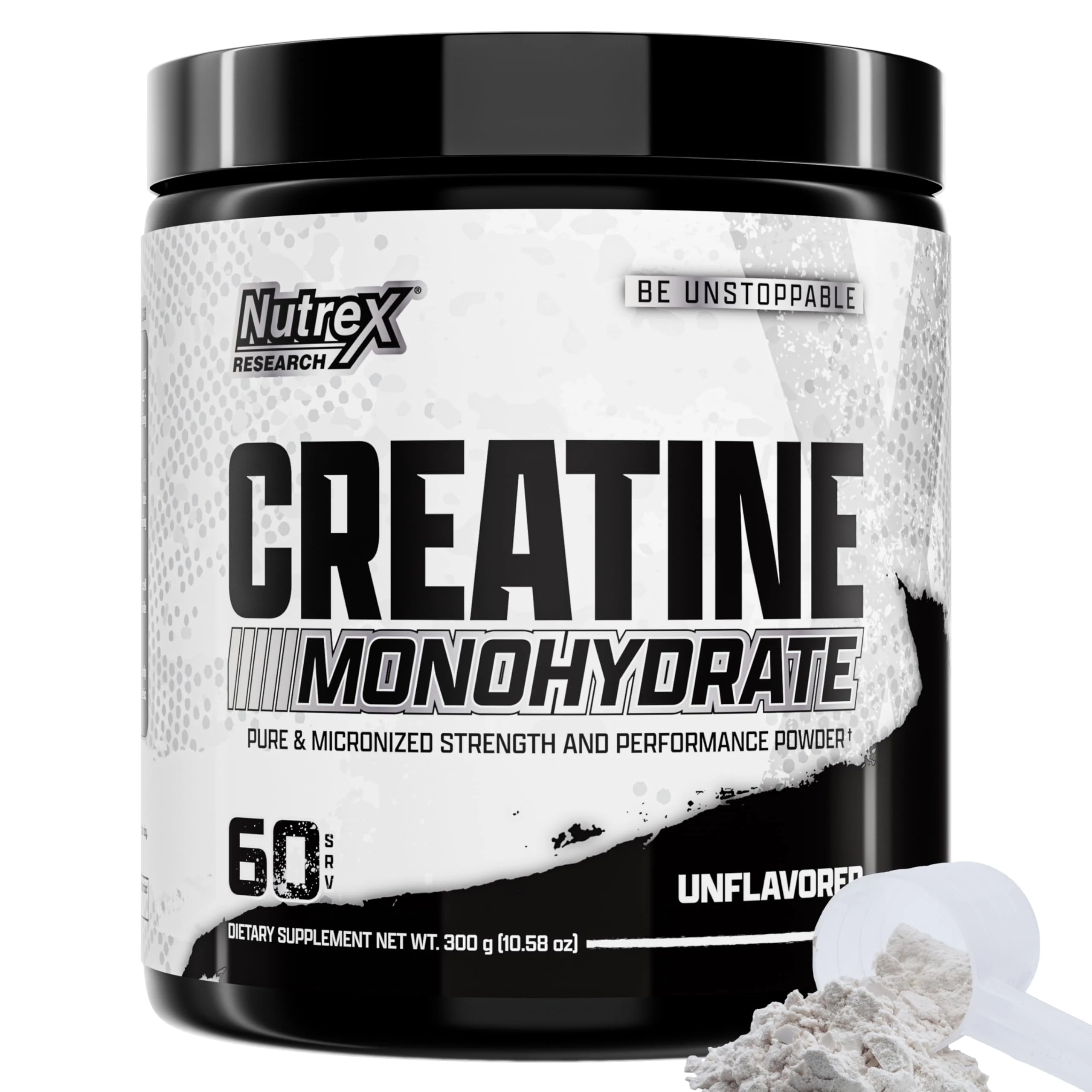 Nutrex Research - Creatine Monohydrate - Pure & Micronized - 300g