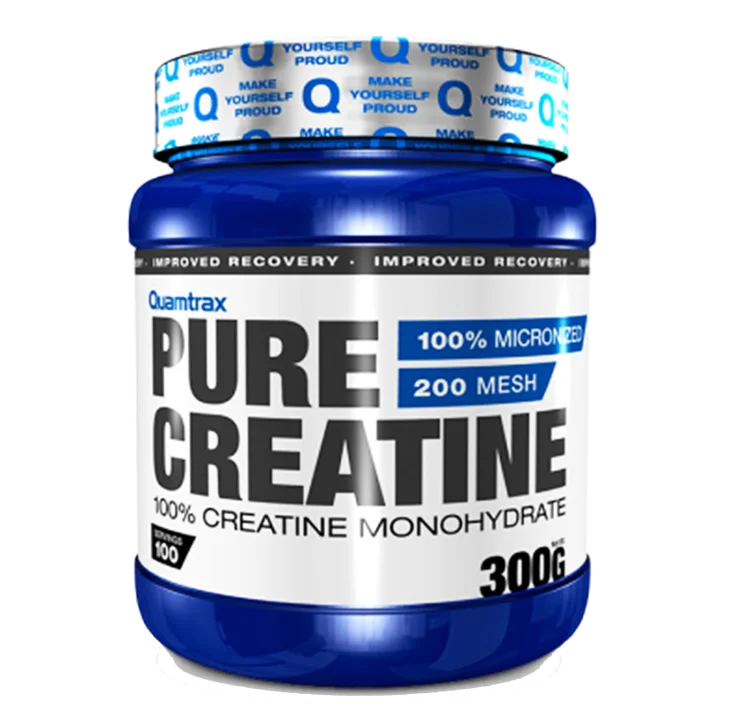 Quamtrax - Pure Creatine - 100% Creatine Monohydrate - 300g