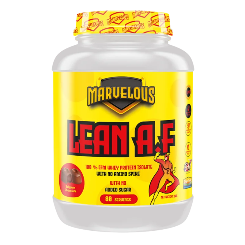 Marvelous Nutrition - Lean A.F - Belgium Chocolate Flavor - 2 kg