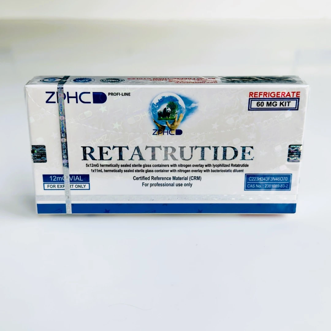 ZPHC - Retatrutide - Lyophilized Powder - 60mg Kit (12mg/vial)