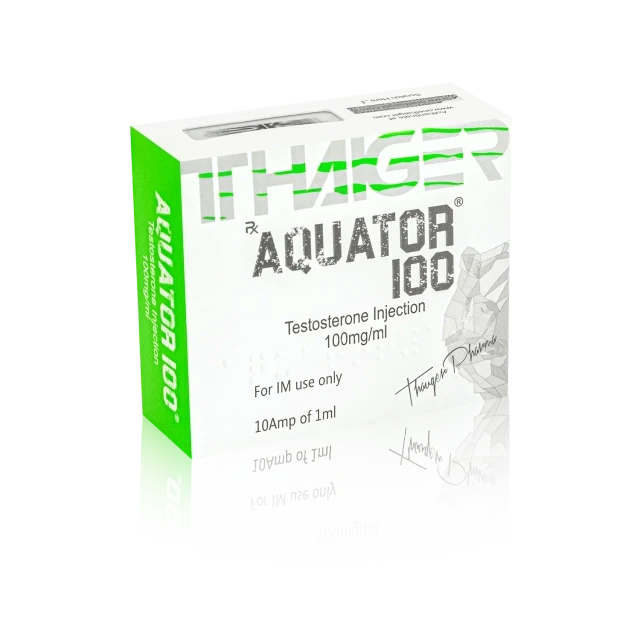 Thaiger Pharma - Aquator 100 (Testosterone Injection) - 100mg/ml - 10 Ampoules x 1ml