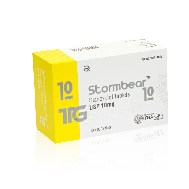 Thaiger Pharma - Stormbear 10 (Stanozolol Tablets USP) - 10mg - 100 Tablets (10x10)
