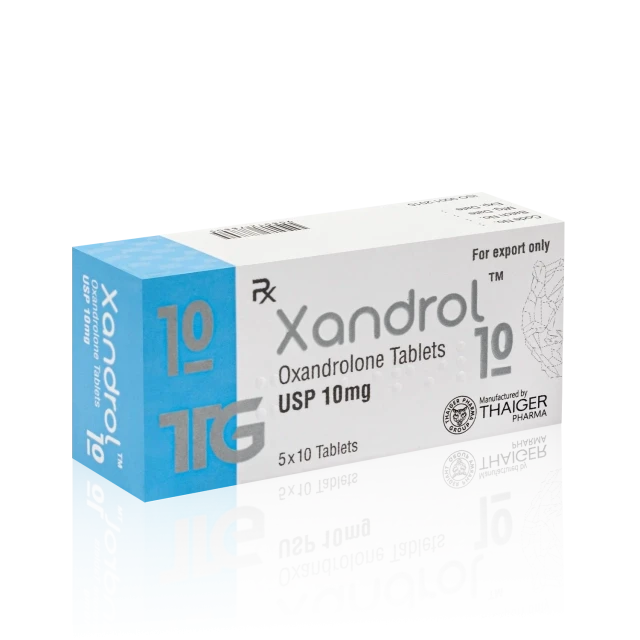 Thaiger Pharma - Xandrol 10 (Oxandrolone Tablets USP) - 10mg - 50 Tablets (5x10)