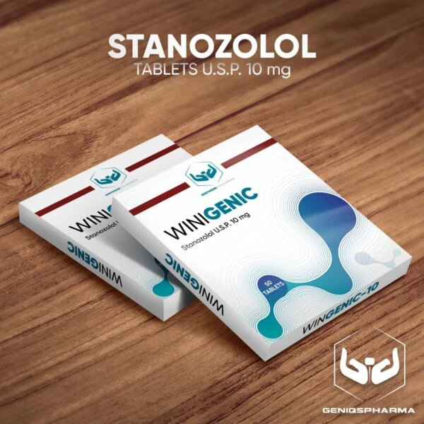 Geniqspharma - Winigenic (Stanozolol Tablets U.S.P.) - 10mg - 50 Tablets