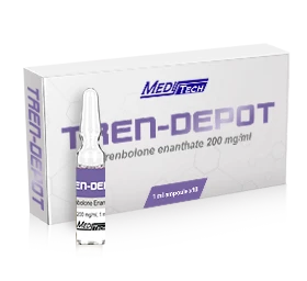 Meditech - Tren-Depot (Trenbolone Enanthate) - 200mg/ml - 10 Ampoules x 1ml