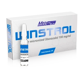 Meditech - Winstrol (Super Micronized Stanozolol) - 100mg/ml - 10 Ampoules x 1ml