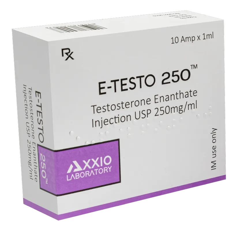 Axxio Laboratory - E-TESTO 250 (Testosterone Enanthate) - 250mg/ml - 10 Ampoules x 1ml
